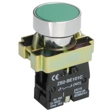 IEK Кнопка LAY5-BA31 без подсветки зел. 1з IEK BBT60-BA-K06