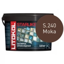 LITOKOL STARLIKE EVO инновационная эпоксидная затирка (старлайк ЭВО) S.500 ROSA CIPRIA, 2,5кг