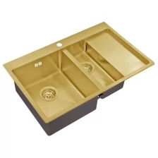 Мойка кухонная ZORG INOX SZR 5178-2-L BRONZE ZORG Мойка кухонная ZORG INOX SZR 5178-2-L BRONZE