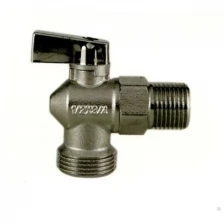 Угловой кран для подключения приборов никель 1/2"Х3/4" TIM арт. BL5809A