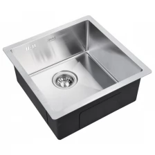 Кухонная мойка ZorG INOX R-4444 44х44см нержавеющая сталь