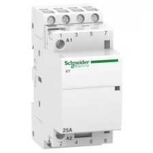 A9C20834 Контактор Schneider Electric Acti9 iCT25А 4НО, 230/240В, 4П