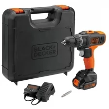 Аккумуляторная дрель-шуруповерт BLACK+DECKER BCD7122CK