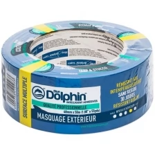 BLUE DOLPHIN Малярная лента 02-3-01-EN BDN (BL) 48мм X 50м, для наружных работ