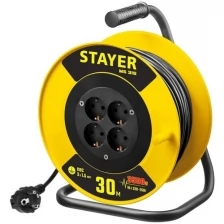 Силовой удлинитель на катушке STAYER MS 315, 30 м, 55078-30