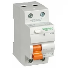 УЗО ВД63 2Р 16А 10мА эл.мех. Домовой Schneider Electric (1/6)