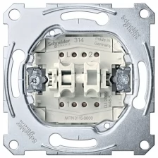 Механизм 2-клавишного выключателя (сх.1+1) Merten Schneider Electric, MTN3115-0000