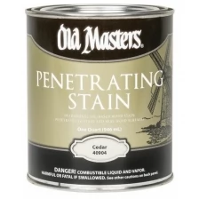 Пропитка по дереву для внутренних работ Fast Dry Wood Stain Old Masters, Выбеленная база - Pickling White, 3,78 литра