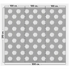 Фотообои / флизелиновые обои Одуванчики на каменной стене 3 x 2,7 м