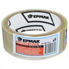 Клейкая лента Ермак 38mm x 40m Transparent 687-020