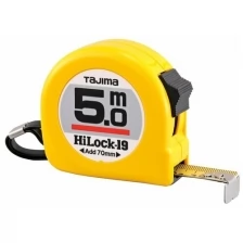 Рулетка TAJIMA HI LOCK 5м/19мм H9P50MY