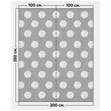 Фотообои / флизелиновые обои Одуванчики на каменной стене 2 x 2,5 м