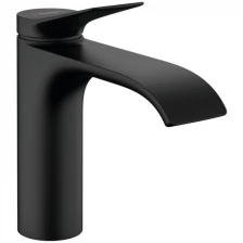 Смеситель Hansgrohe Vivenis для раковиня 75022670, 110 без слива, матовый черный