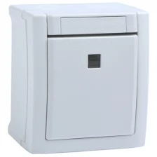 Выключатель Panasonic Pacific (WPTC40022WH-RU), белый матовый