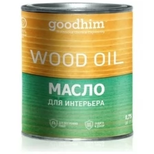 Масло натуральное для интерьера GOODHIM (тик), 0,75 л. 75421