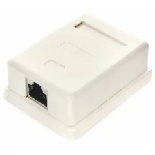 Розетка для витой пары RJ45 (FTP) кат.5 экранированная